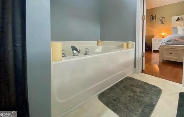full bath featuring a garden tub