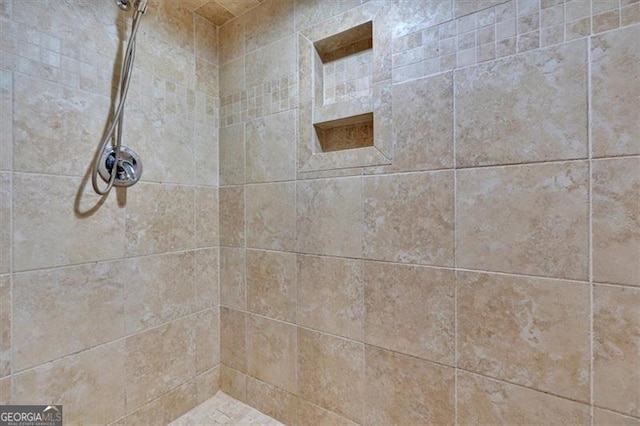 2791 Back Valley Rd, Lyerly, GA 30730 - interior details with a tile shower