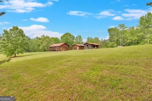2791 Back Valley Rd, Lyerly, GA 30730 - view of yard
