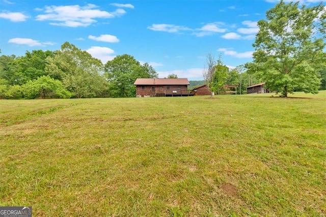 2791 Back Valley Rd, Lyerly, GA 30730 - view of yard