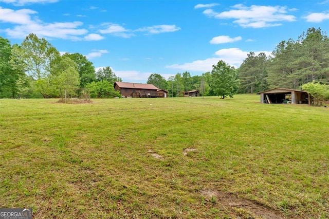 2791 Back Valley Rd, Lyerly, GA 30730 - view of yard featuring a rural view