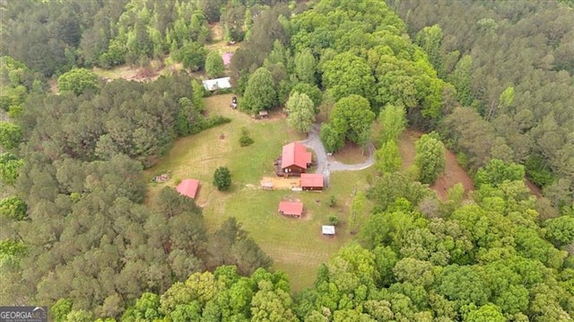 2791 Back Valley Rd, Lyerly, GA 30730 - drone / aerial view with a view of trees