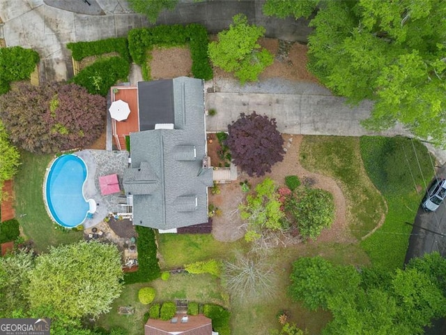 drone / aerial view