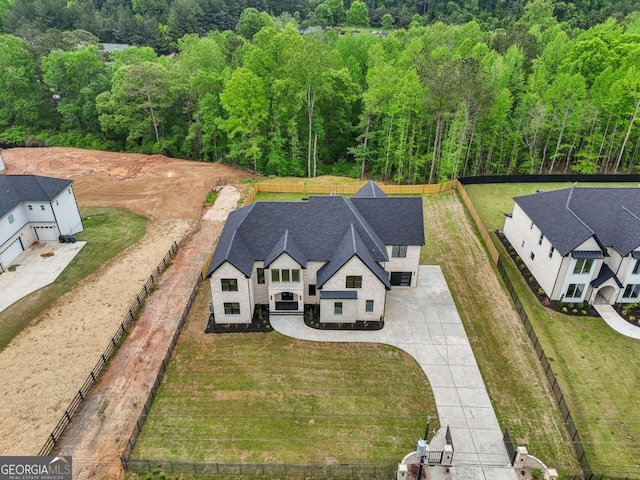 1255 E M Croy Rd, Sugar Hill, GA 30518 - view of subject property featuring a forest