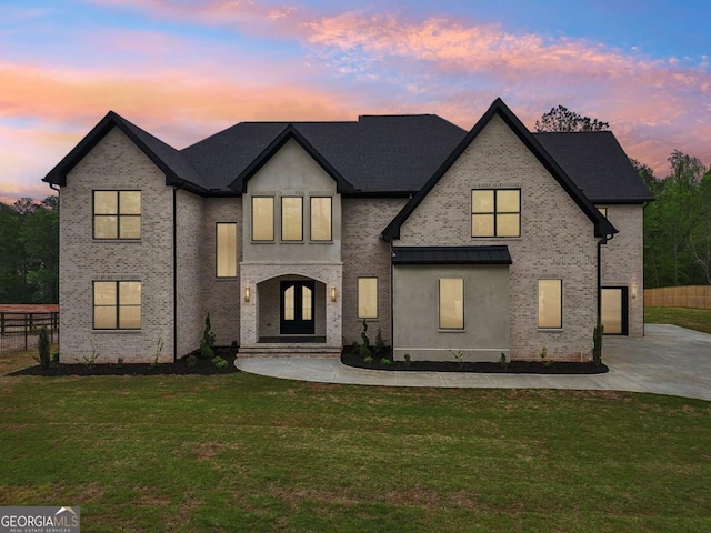 1255 E M Croy Rd, Sugar Hill, GA 30518 - view of french provincial home
