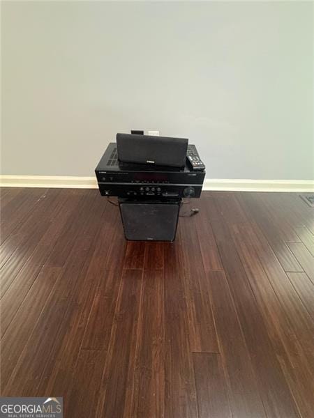 955 Tributary Way, Dacula, GA 30019 - detailed view of baseboards and wood finished floors