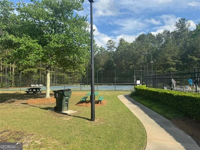 955 Tributary Way, Dacula, GA 30019 - view of home's community with a tennis court