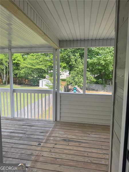 955 Tributary Way, Dacula, GA 30019 - view of deck