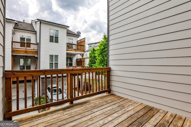 247 Franklin Rd, Atlanta, GA 30342 - view of wooden deck