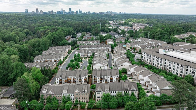 247 Franklin Rd, Atlanta, GA 30342 - bird's eye view featuring a residential view and a view of trees