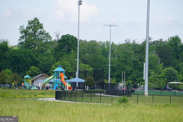 2566 Summit Cove Dr, Duluth, GA 30097 - communal playground with a forest view