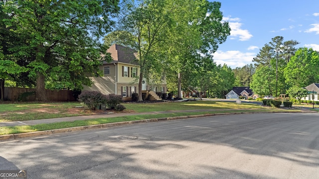 1401 Aberdeen Ct, Mcdonough, GA 30253 - view of road featuring a residential view, sidewalks, and curbs