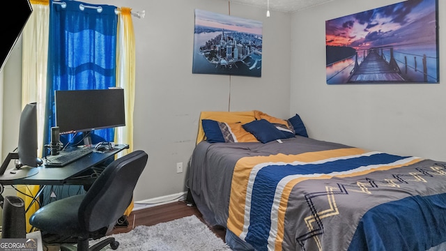 1401 Aberdeen Ct, Mcdonough, GA 30253 - bedroom featuring wood finished floors