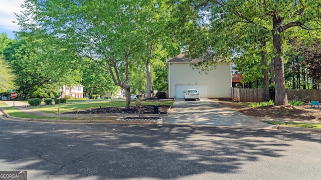 1401 Aberdeen Ct, Mcdonough, GA 30253 - exterior space with traffic signs and curbs