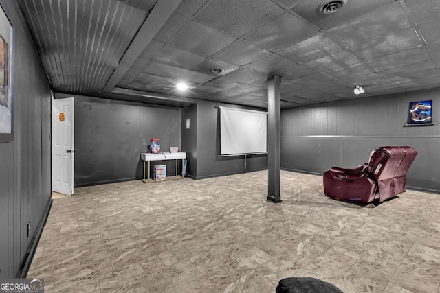 276 Greentree Pkwy, Macon, GA 31220 - finished below grade area with baseboards and visible vents