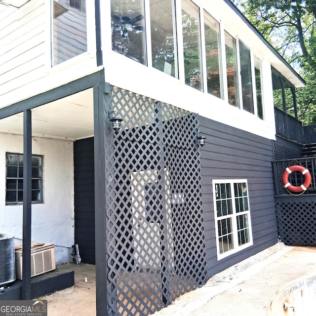 276 Greentree Pkwy, Macon, GA 31220 - view of property exterior featuring central AC