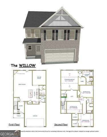 5705 Laney Dr, Rex, GA 30273 - view of layout