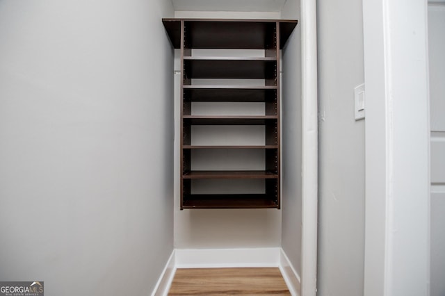 view of closet
