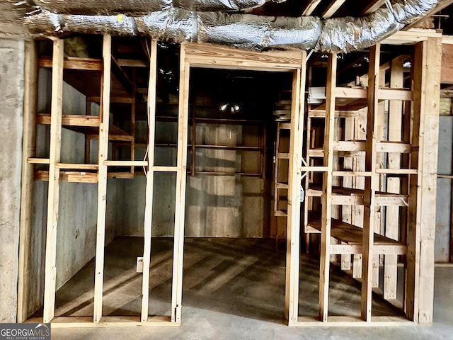 misc room featuring concrete floors