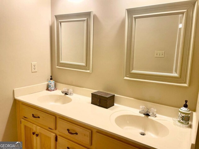296 Fairview Ct, Jasper, GA 30143 - bathroom featuring a sink and double vanity