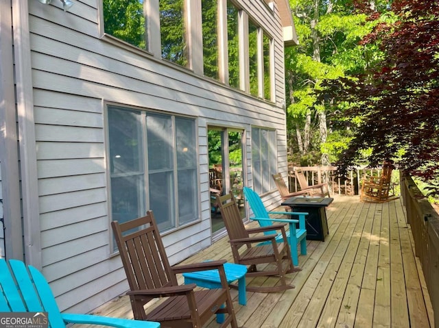296 Fairview Ct, Jasper, GA 30143 - view of deck