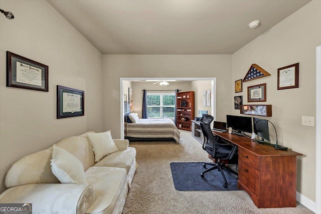 2376 Roberts View Trl, Buford, GA 30519 - view of carpeted office space