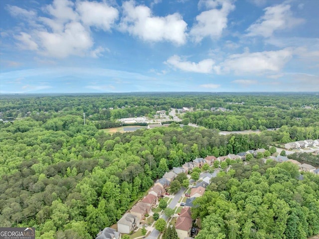 2376 Roberts View Trl, Buford, GA 30519 - drone / aerial view with a wooded view