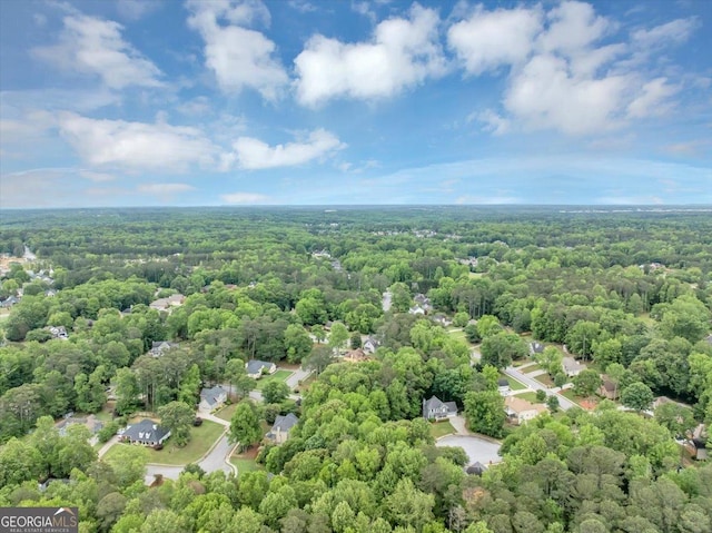 2376 Roberts View Trl, Buford, GA 30519 - bird's eye view featuring a view of trees