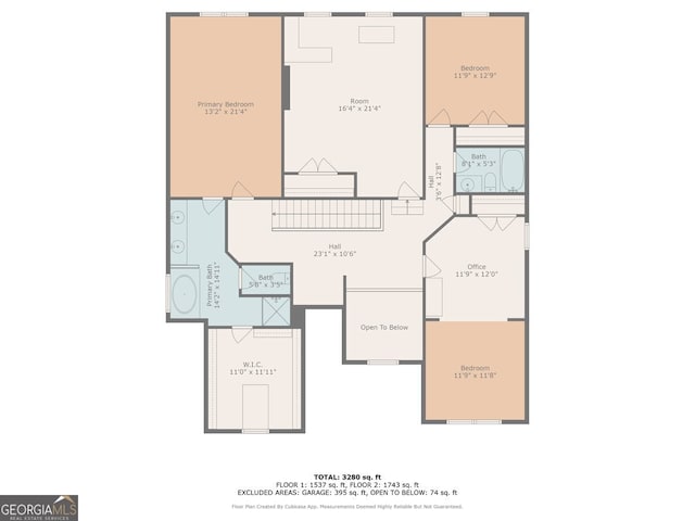 2376 Roberts View Trl, Buford, GA 30519 - plan