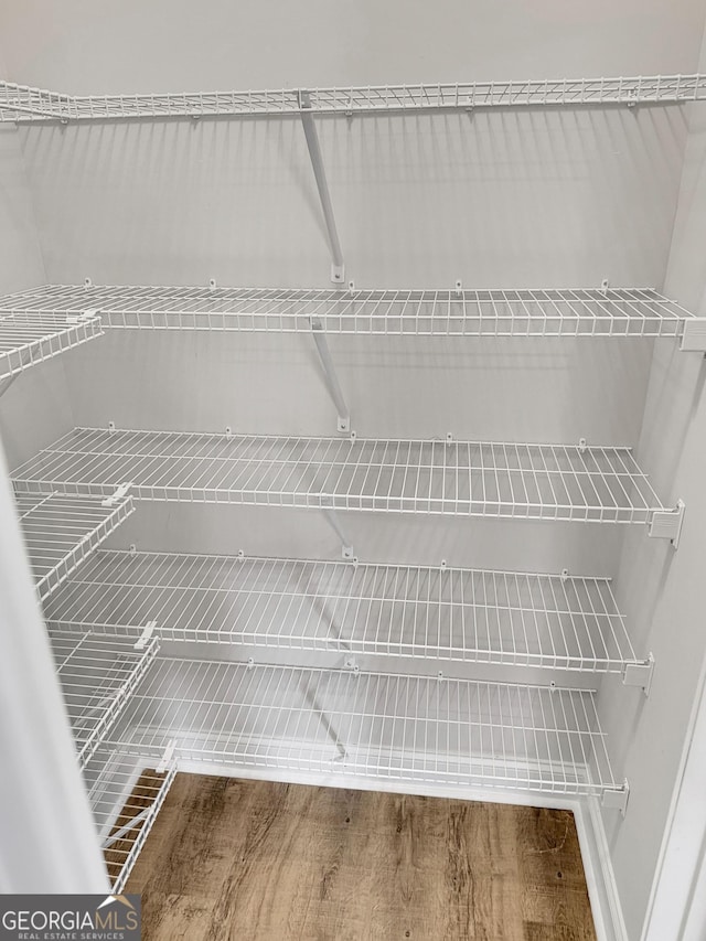 view of pantry