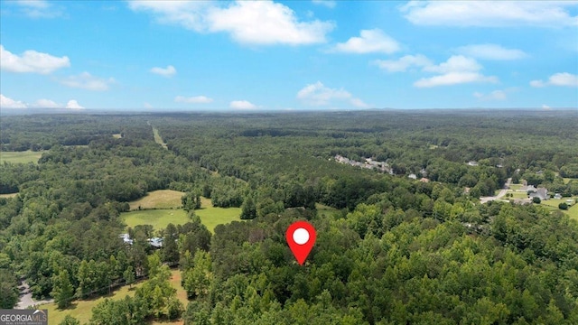 712 Honeysuckle Ln, Temple, GA 30179 - drone / aerial view of a heavily wooded area