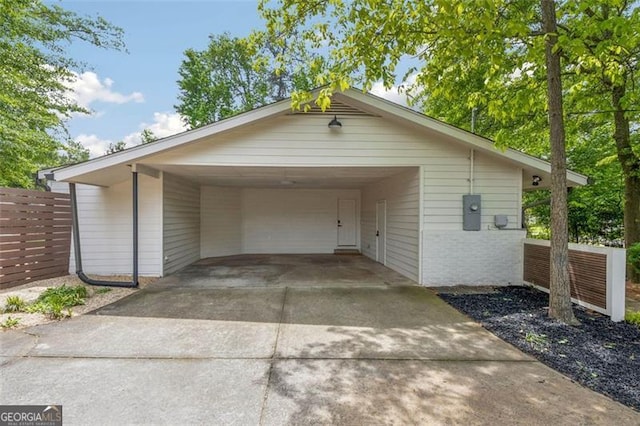 5785 Timberlane Ter, Sandy Springs, GA 30328 - exterior space with fence and driveway
