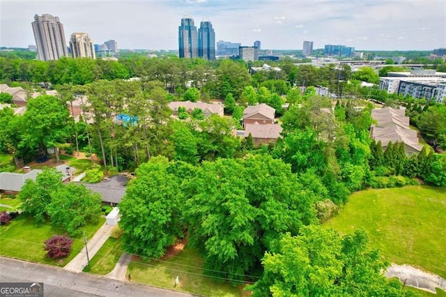 5785 Timberlane Ter, Sandy Springs, GA 30328 - aerial view featuring a city view