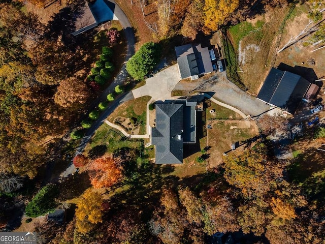 drone / aerial view
