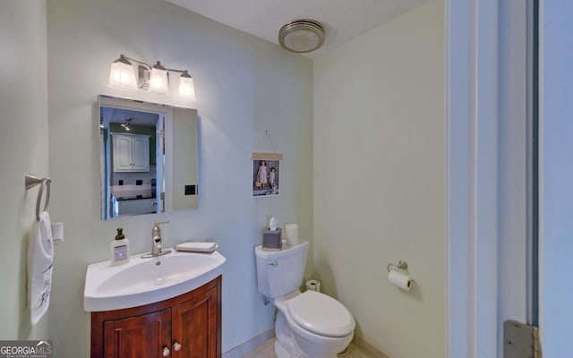 119 Ridgemore Cir, Toccoa, GA 30577 - bathroom with toilet and vanity