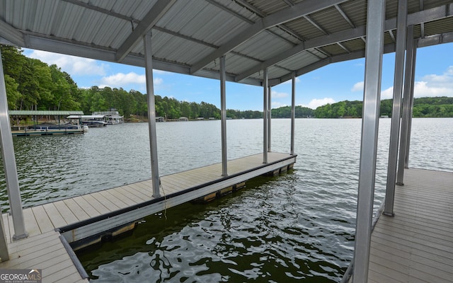 119 Ridgemore Cir, Toccoa, GA 30577 - dock featuring a water view