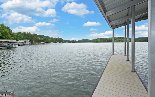 119 Ridgemore Cir, Toccoa, GA 30577 - dock featuring a water view