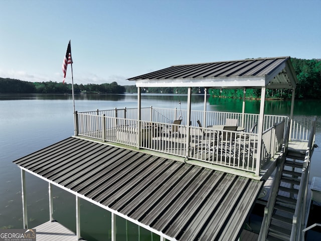 119 Ridgemore Cir, Toccoa, GA 30577 - dock with a water view
