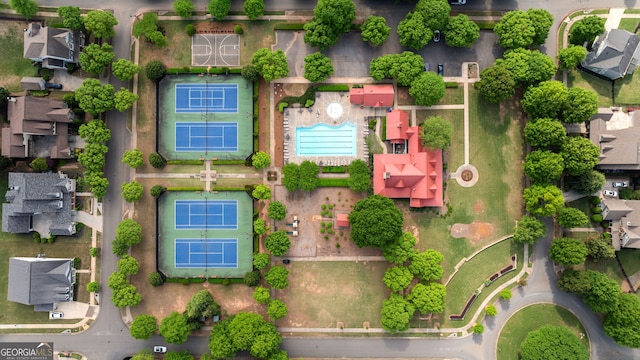721 Paint Horse Dr, Canton, GA 30115 - bird's eye view