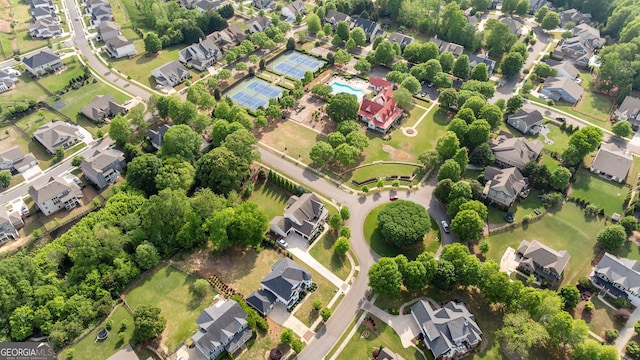 721 Paint Horse Dr, Canton, GA 30115 - aerial overview of property's location featuring nearby suburban area