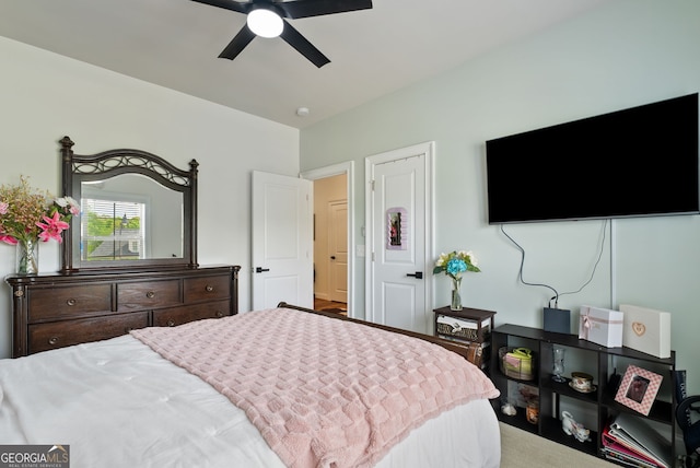 721 Paint Horse Dr, Canton, GA 30115 - bedroom featuring a ceiling fan