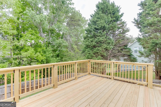 5922 Terrace Lake Pt, Flowery Branch, GA 30542 - view of deck