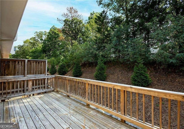 2539 Hedgeway Cir, Kennesaw, GA 30144 - view of wooden deck