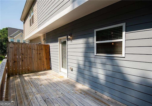 2539 Hedgeway Cir, Kennesaw, GA 30144 - view of deck