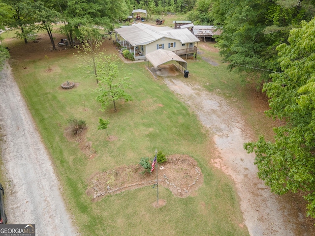 aerial view