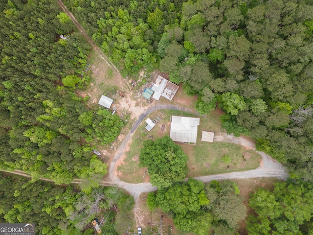 drone / aerial view