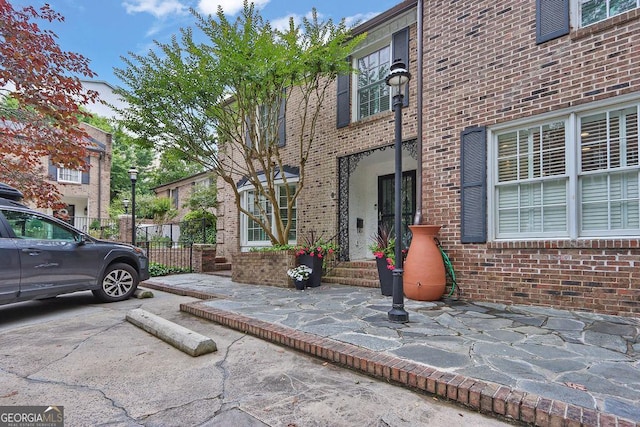 11 Ardmore Sq NW, Atlanta, GA 30309 - property entrance featuring brick siding