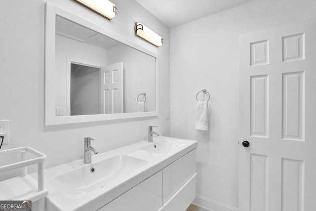 11 Ardmore Sq NW, Atlanta, GA 30309 - bathroom with double vanity