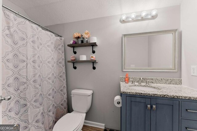 1338 Jefferson Station Rd, Jefferson, GA 30549 - carpeted bedroom with a textured ceiling