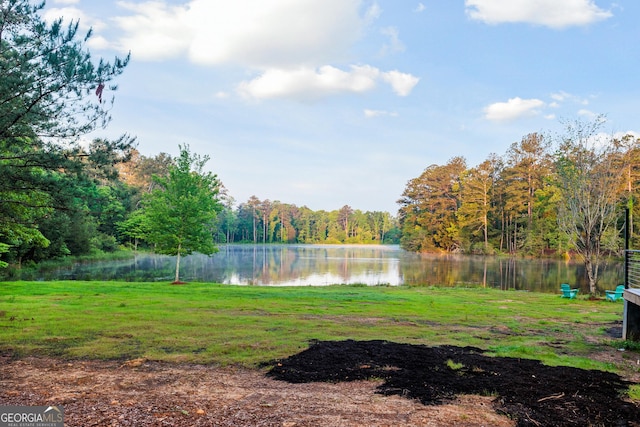 709 Tallapoosa Hwy, Cedartown, GA 30125 - view of yard with a water view and a wooded view